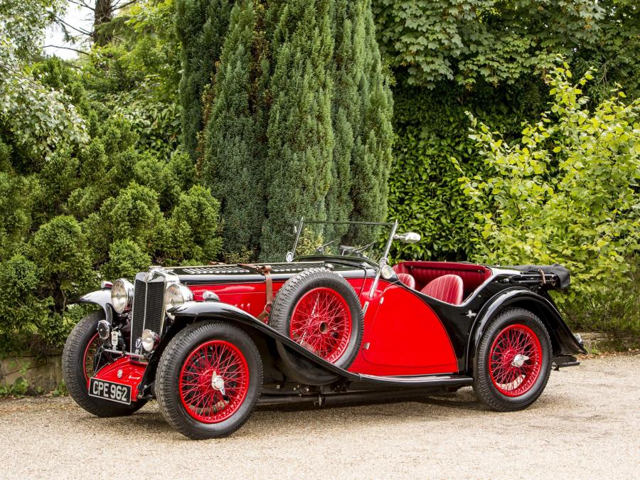  MG NA Magnette Drophead Coupe by Allingham 1934 года  (фото 1 из 5)